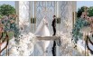 Thảm gương trải sàn trang trí đám cưới hai mặt màu trắng, bạc, vàng, đ